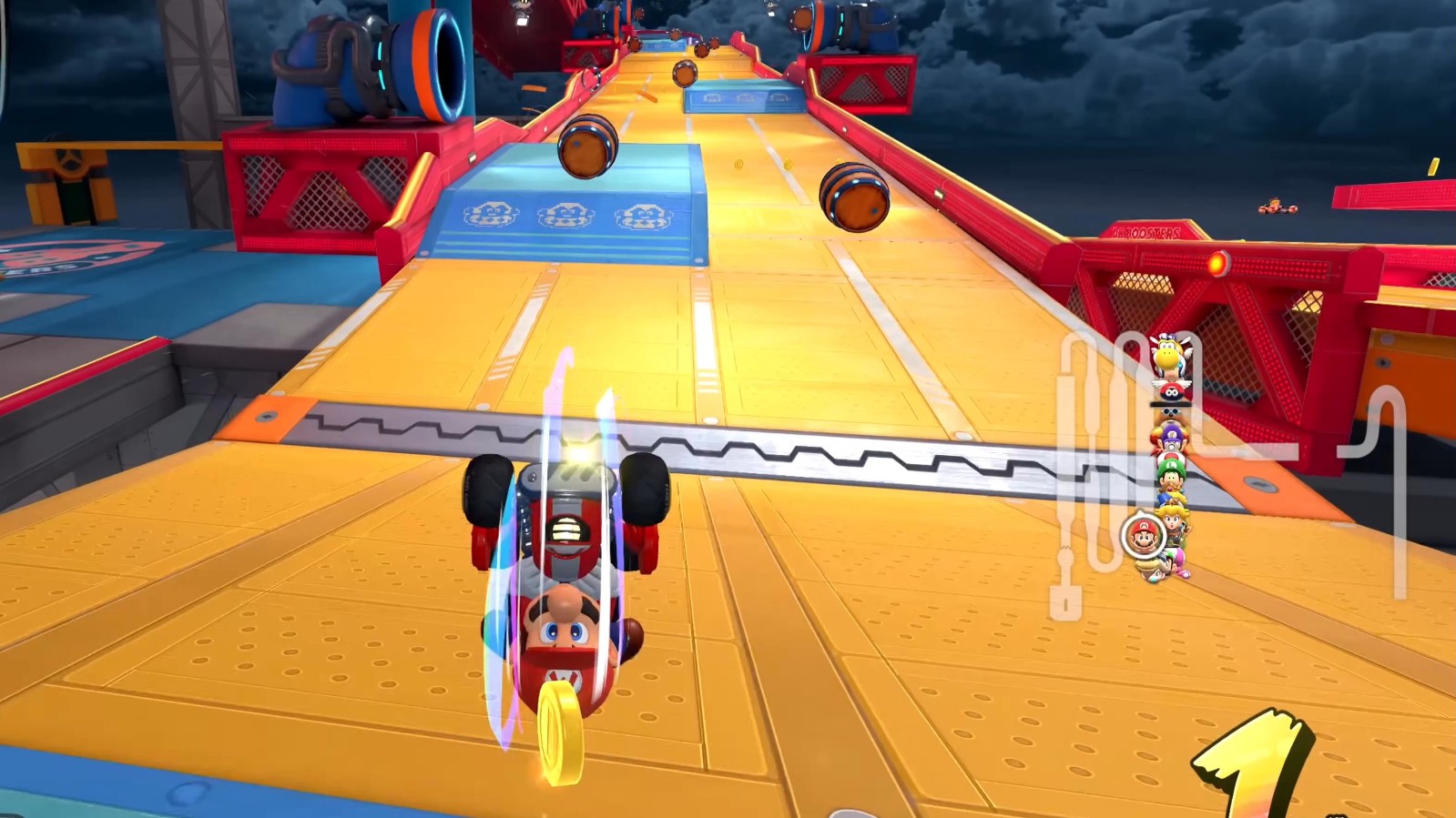 《马力欧卡丁车：世界》赛道连接成的新世界