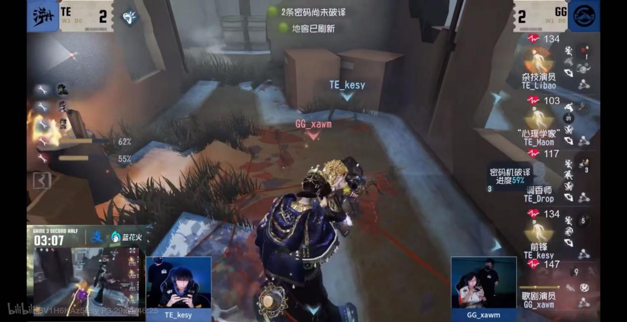 TE_kesy黑马前锋技惊四座,《第五人格》2025夏季赛第三周赛报发布 TE_kesy黑马前锋技惊四座,《第五人格》2025夏季赛第三周赛报发布