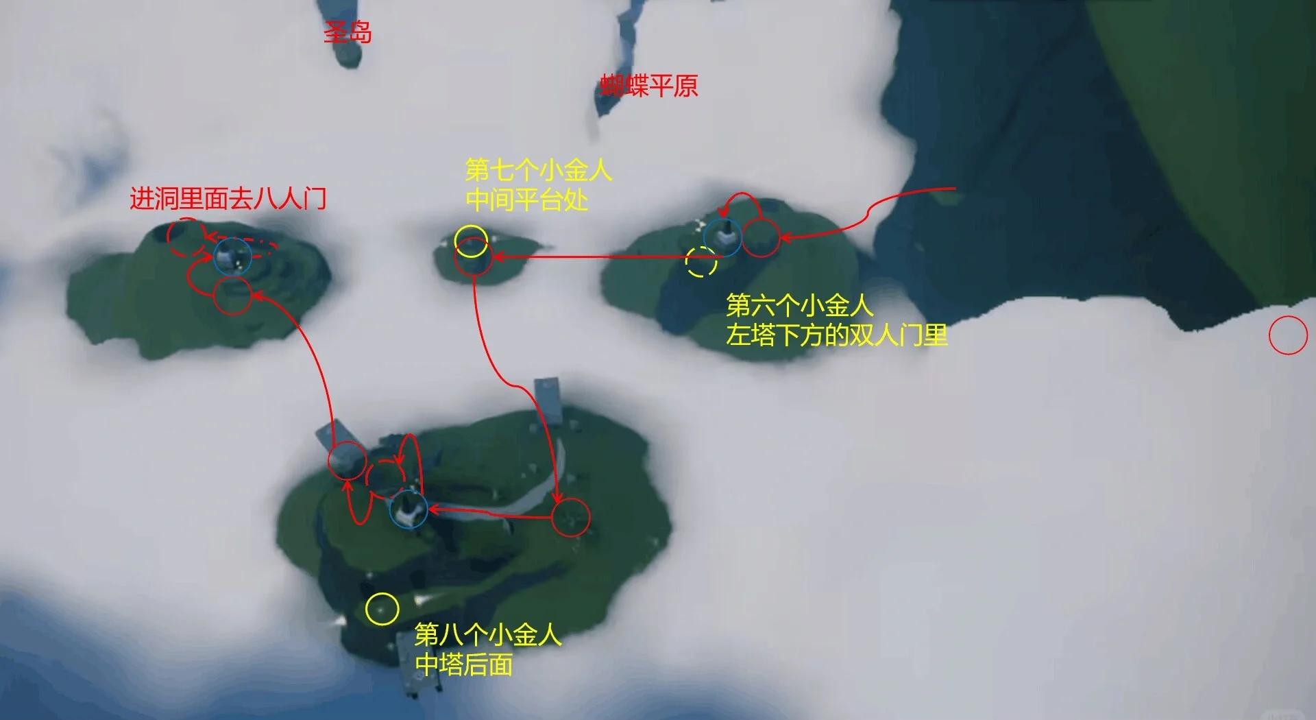 光遇小金人走廊怎么去