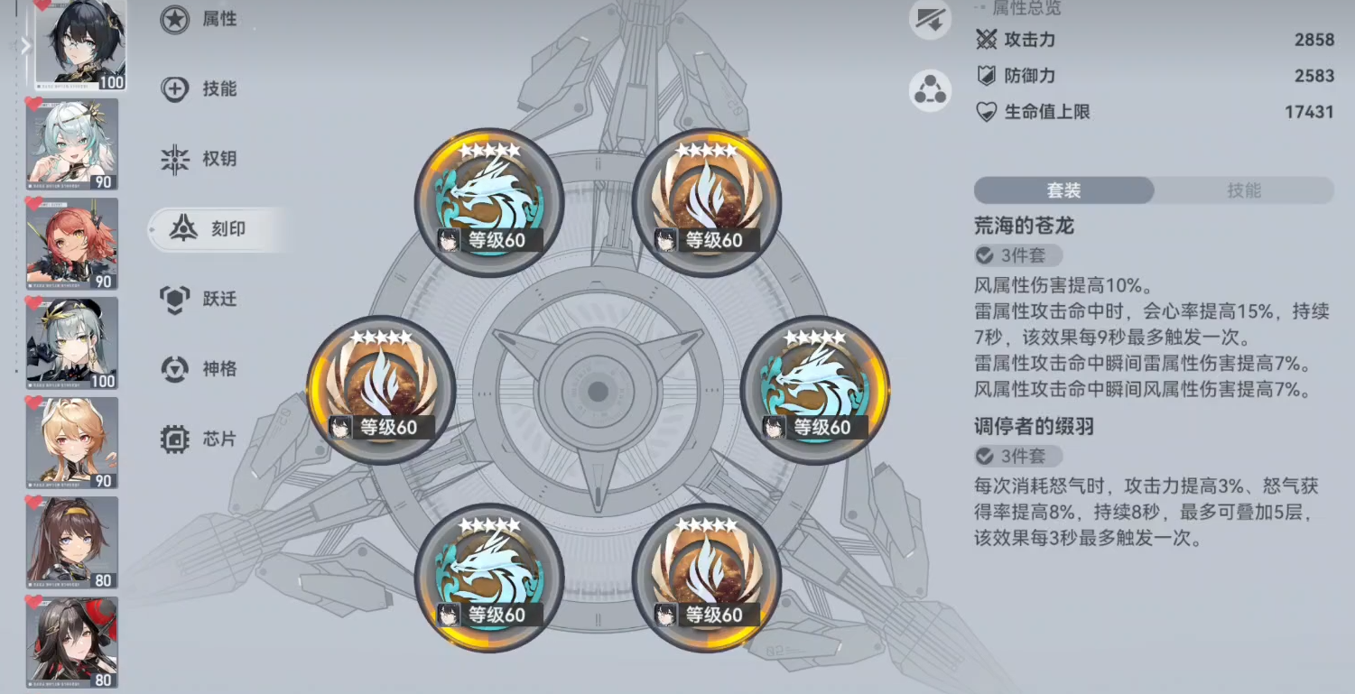 深空之眼该培养谁的技能