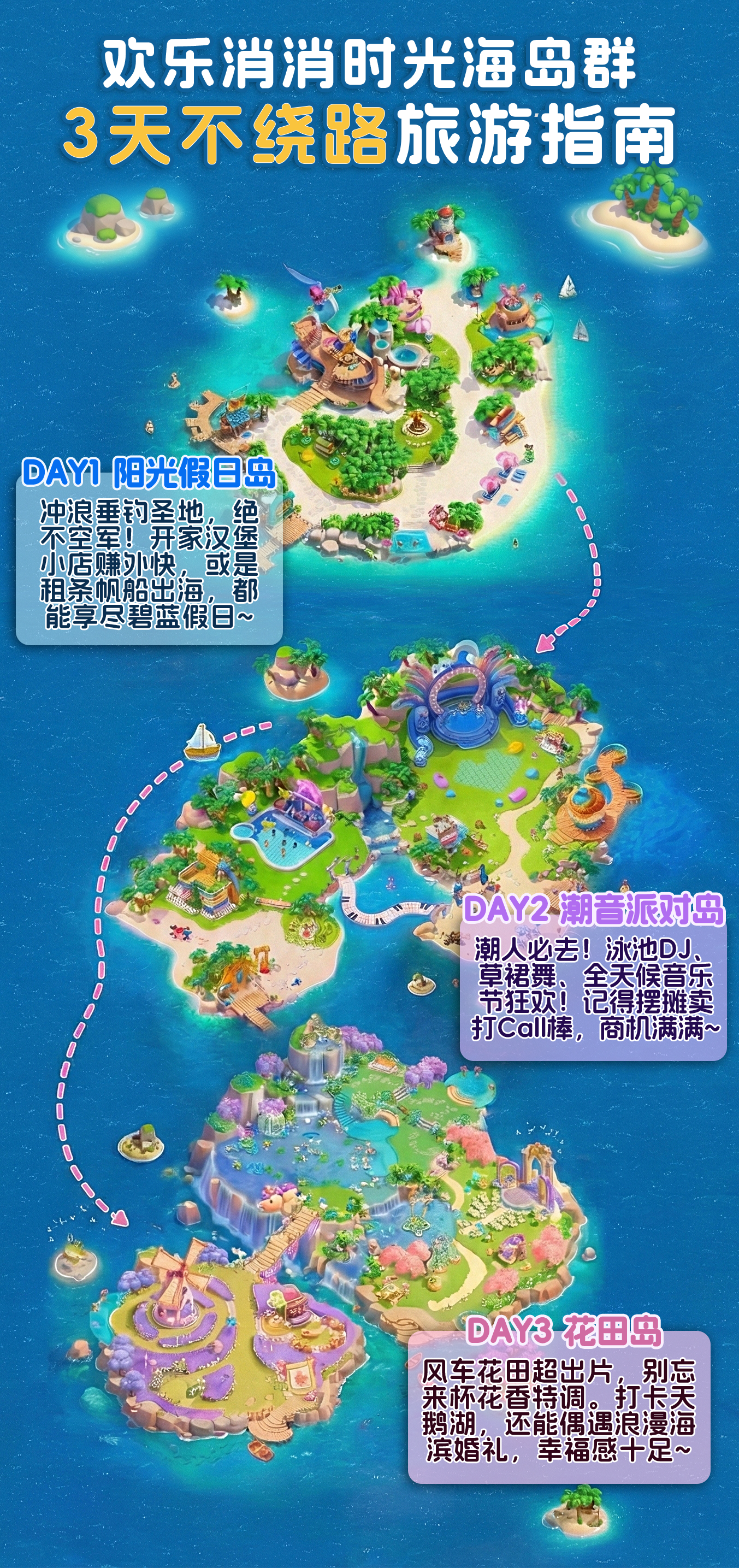 《欢乐消消时光》预约开启,打造即玩即收藏的“多海岛旅行纪录片”