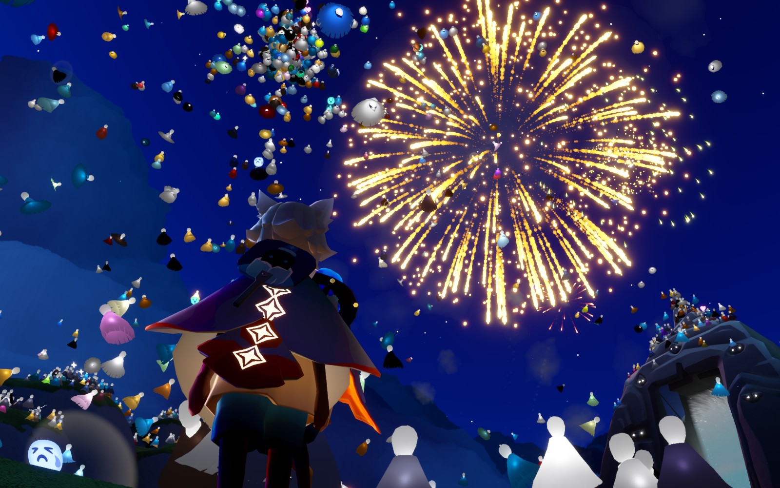 光遇烟花杖怎么收回