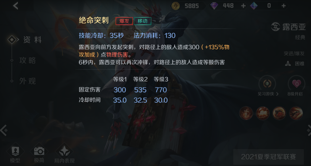 曙光英雄露西亚技能是什么 曙光英雄露西亚技能是什么
