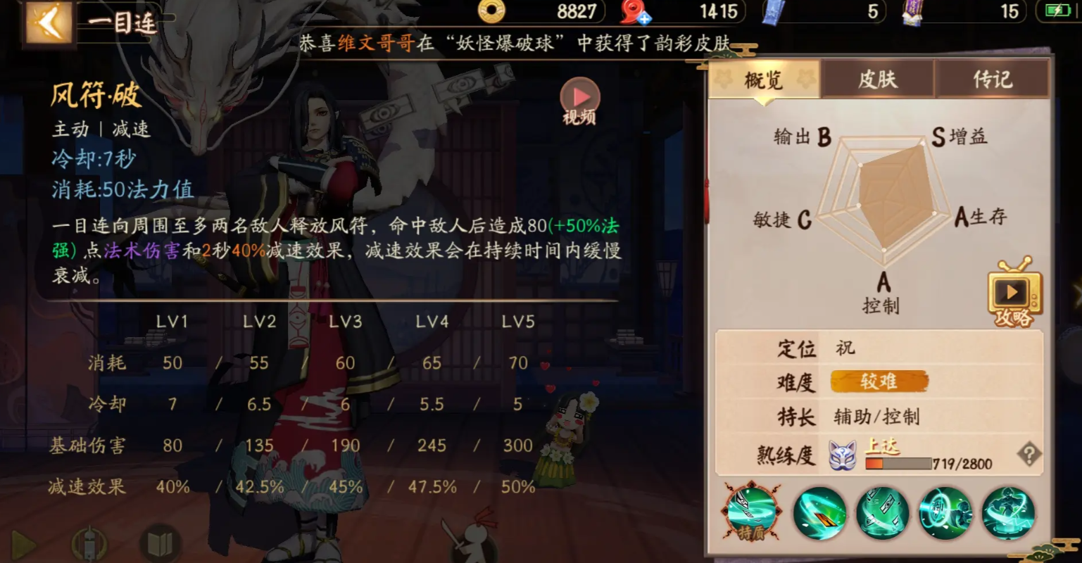 决战平安京一目连怎么样 决战平安京一目连怎么样