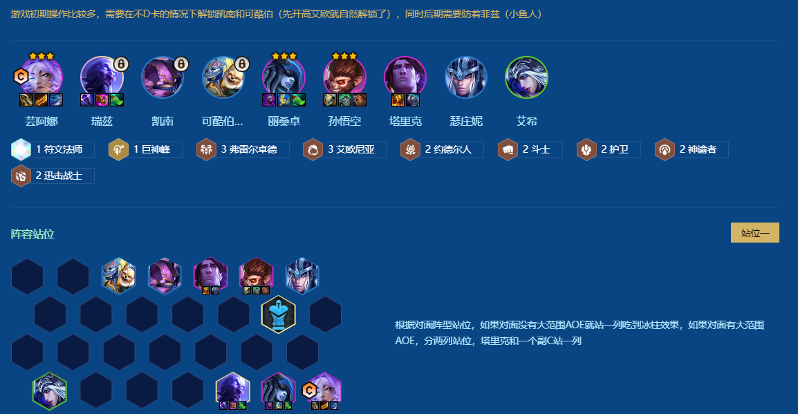 金铲铲之战闭环芸阿娜怎么运营