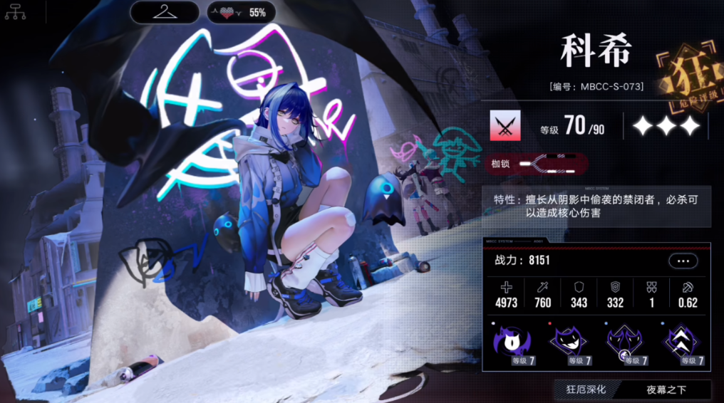 无期迷途科希值得练吗