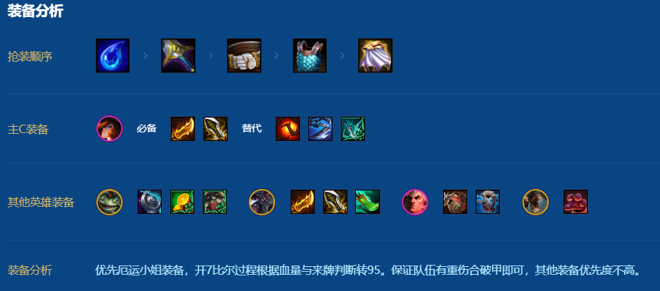 金铲铲之战比尔九五怎么玩
