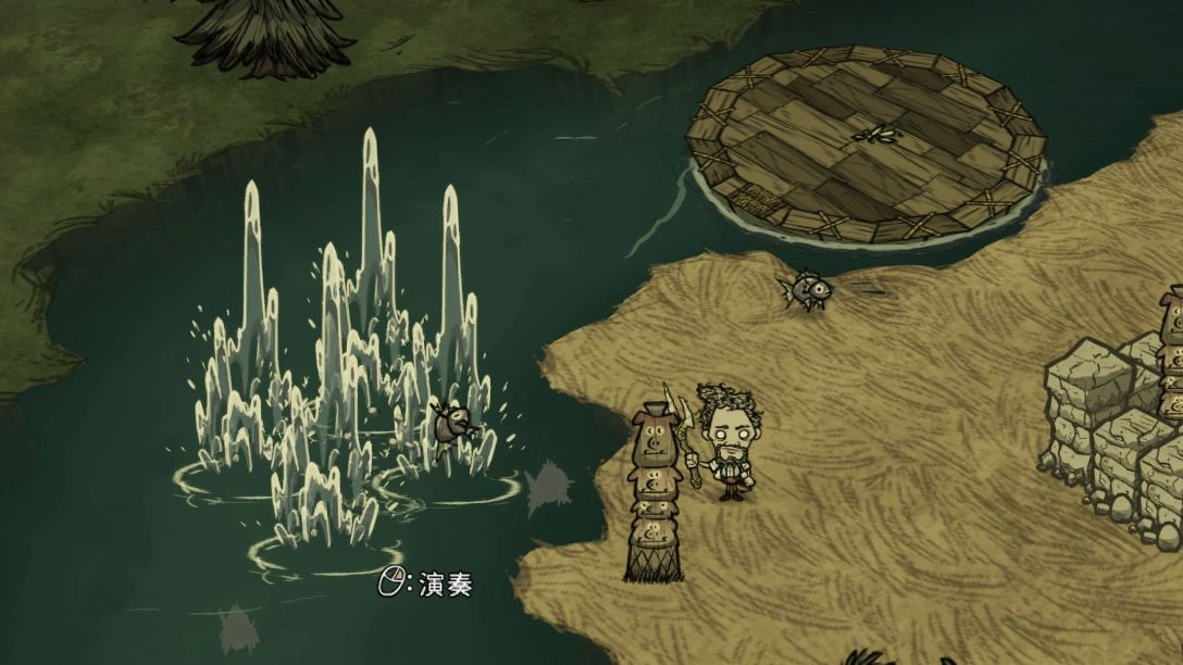 饥荒如何制作淡水钓竿