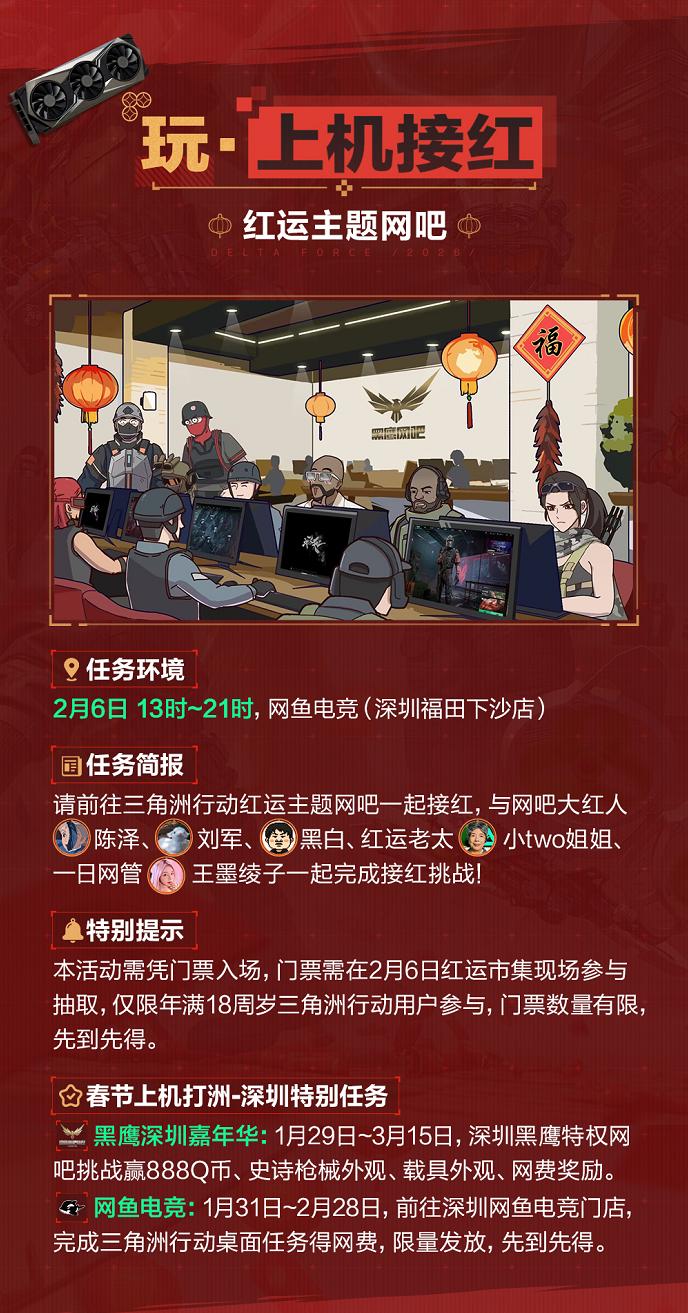 有券有枪有刀皮更有刘涛送六套,《三角洲行动》新春福利活动揭晓！