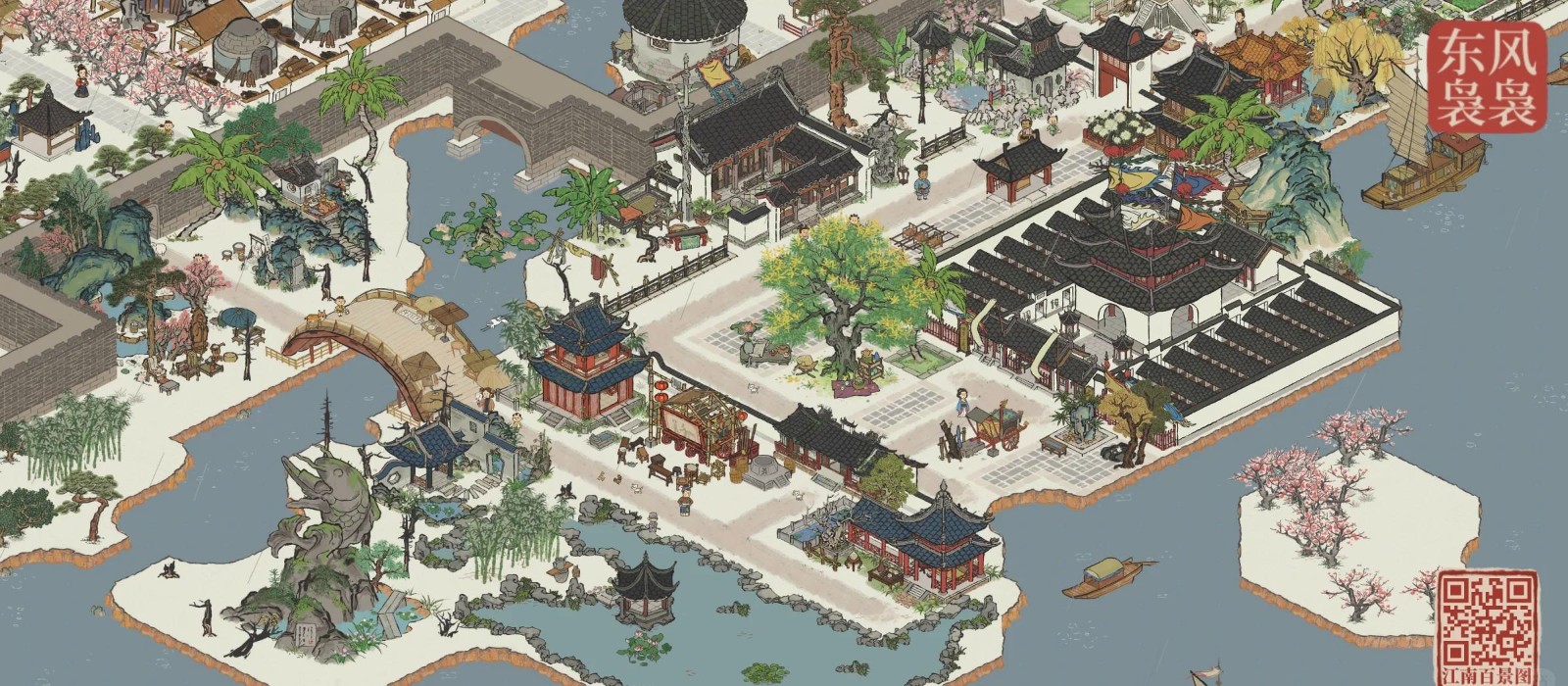 江南百景图哪里有蟹塘 江南百景图哪里有蟹塘