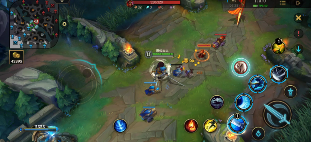 英雄联盟手游冰女怎么打亚索