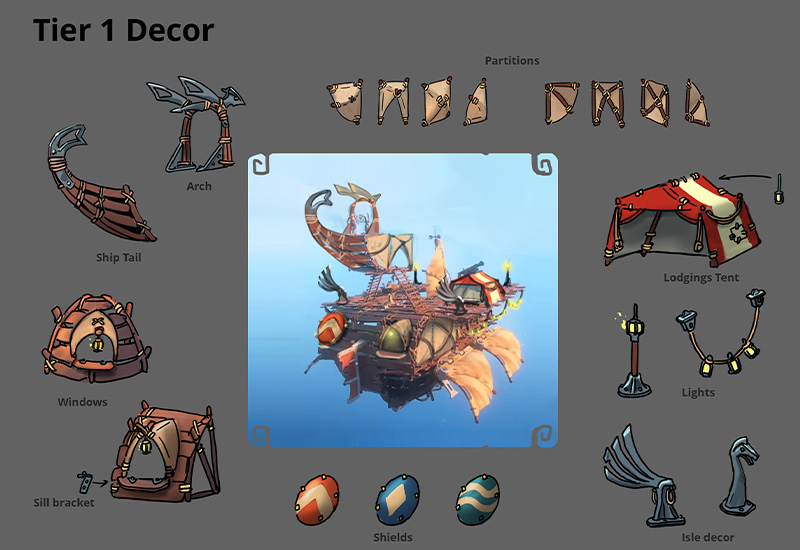 《回音:飞艇传说》艺术分享:空中家园, 飞艇设计的进化之路 《回音:飞艇传说》艺术分享:空中家园, 飞艇设计的进化之路