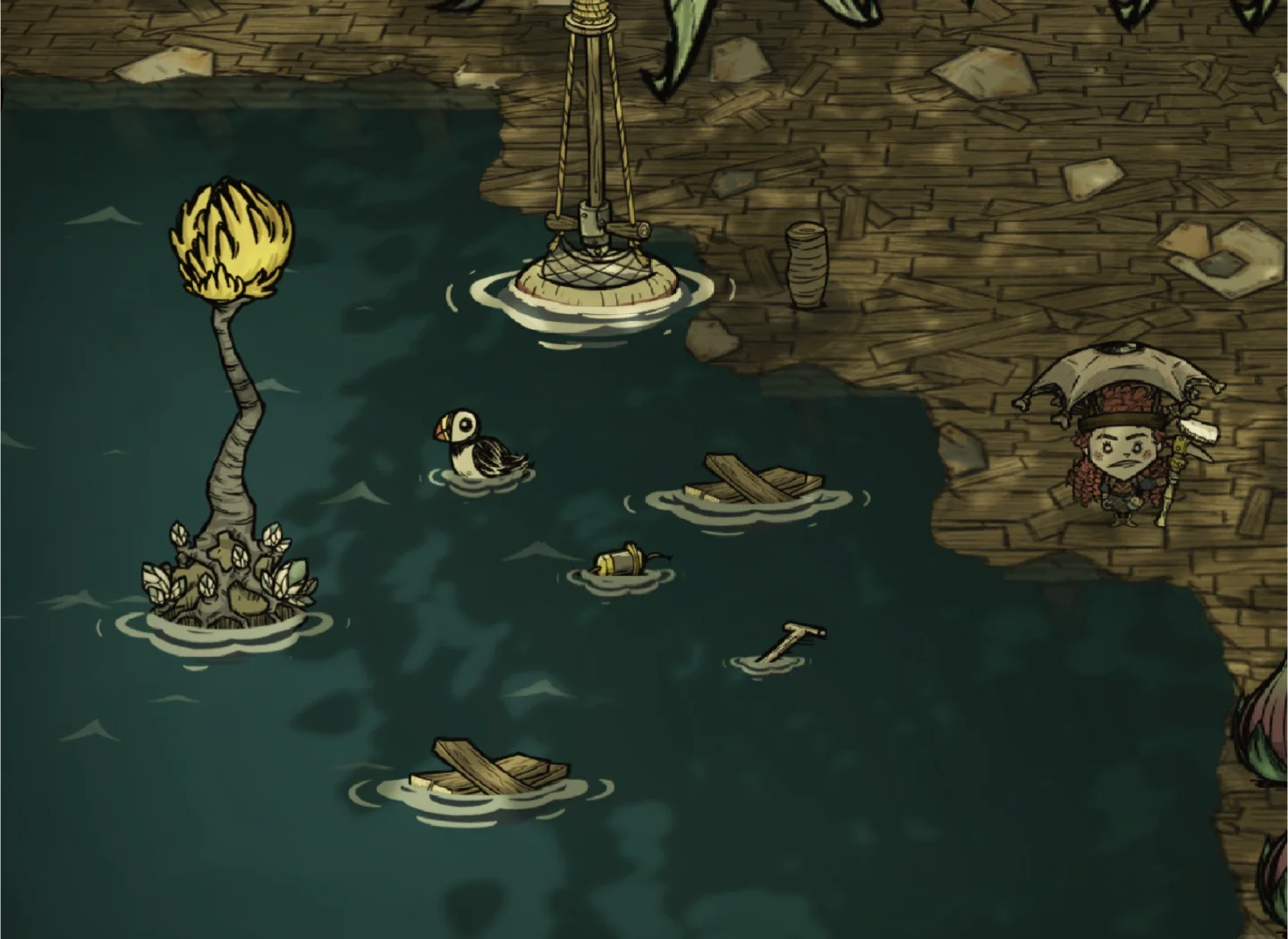 饥荒如何击杀海草