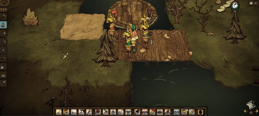 饥荒如何击杀损坏的发条骑士