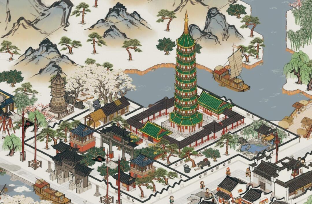 江南百景图琉璃塔怎么建