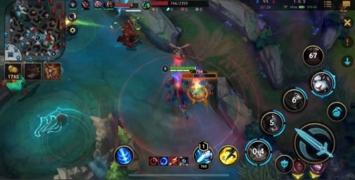 英雄联盟手游怎么打狮子狗