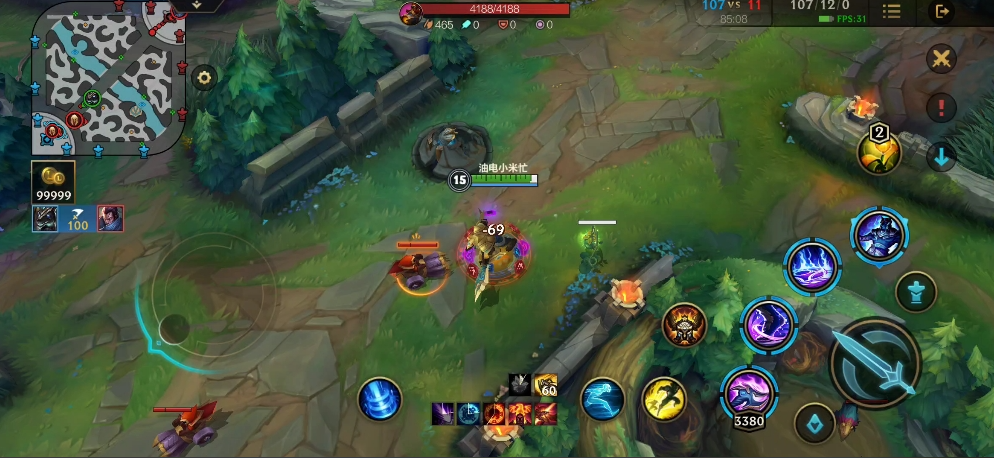 英雄联盟手游螃蟹怎么对付狗头