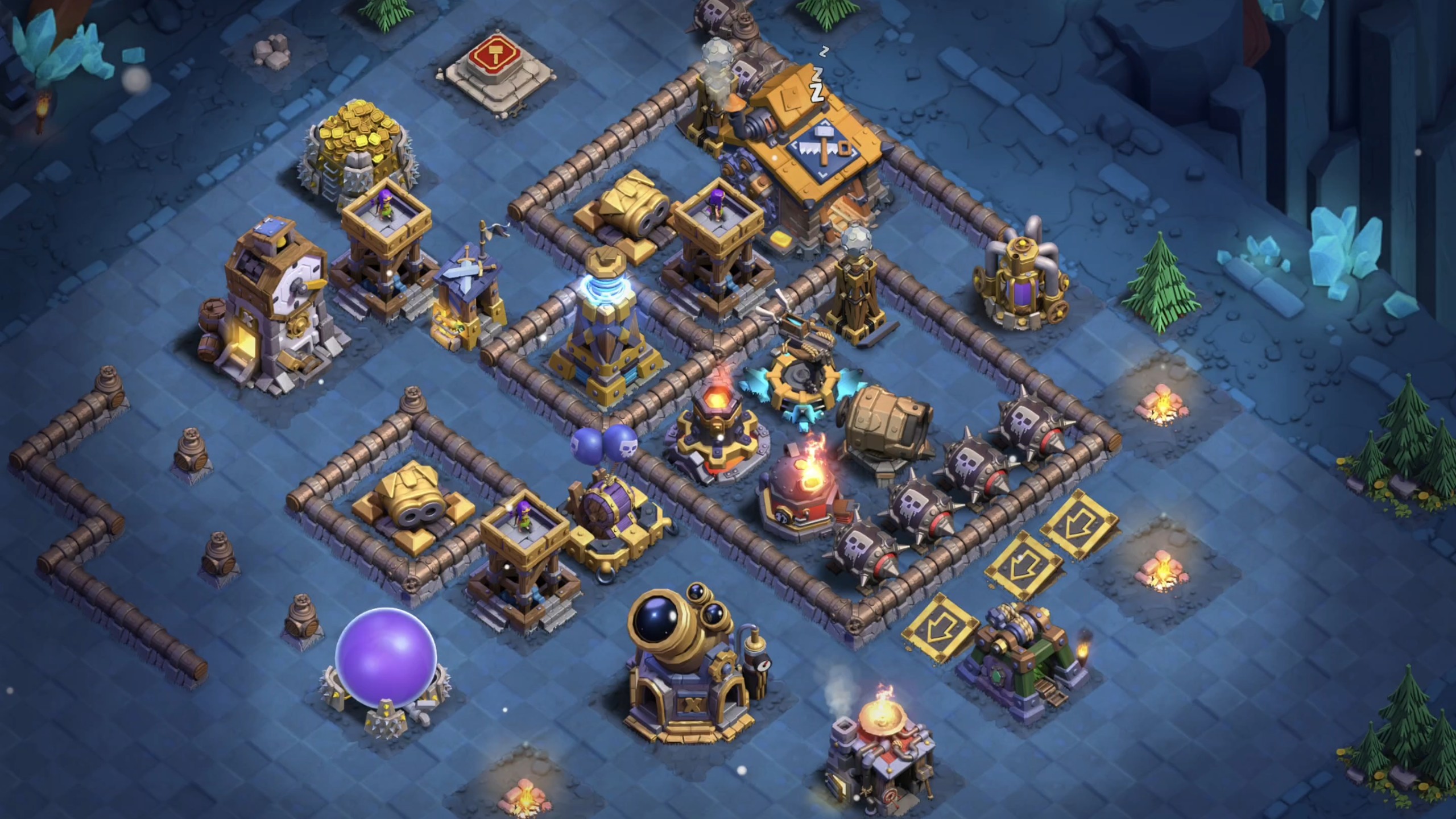 部落冲突夜怎么玩