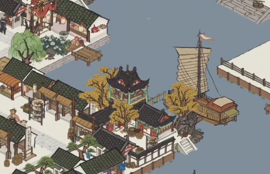 江南百景图商业商栈在哪