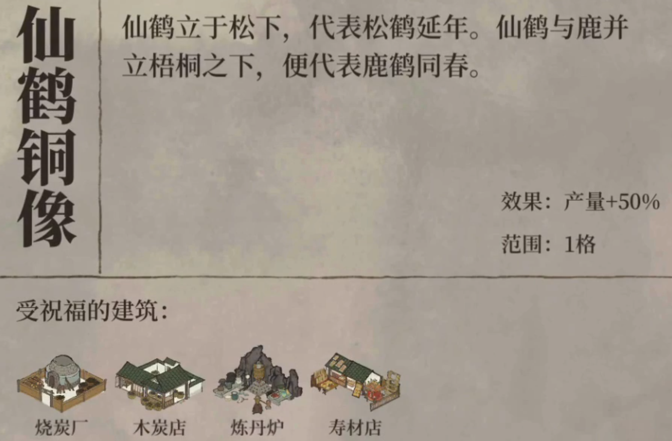 江南百景图仙鹤有什么用