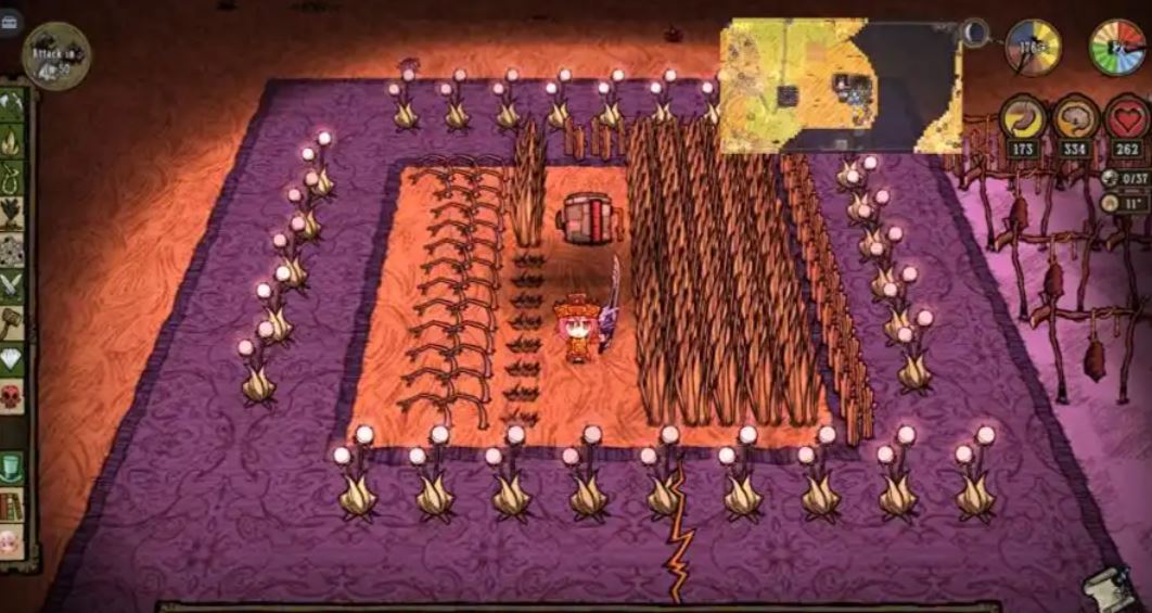 饥荒怎么制作暗夜灯