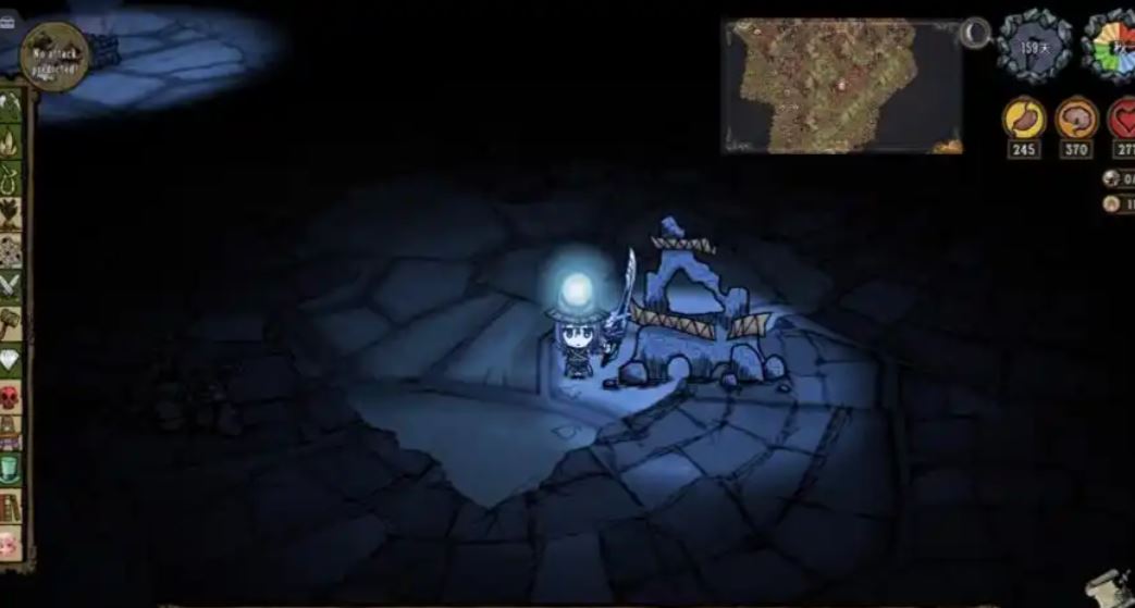 饥荒怎么制作暗夜灯