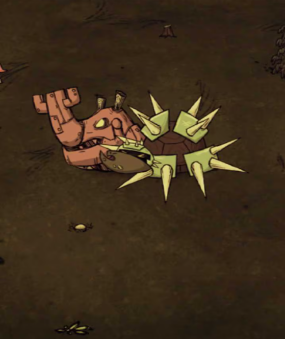 饥荒如何击杀损坏的发条战车