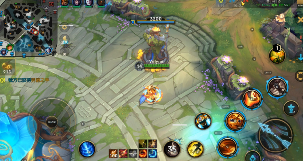 英雄联盟手游纳尔怎么打铁男