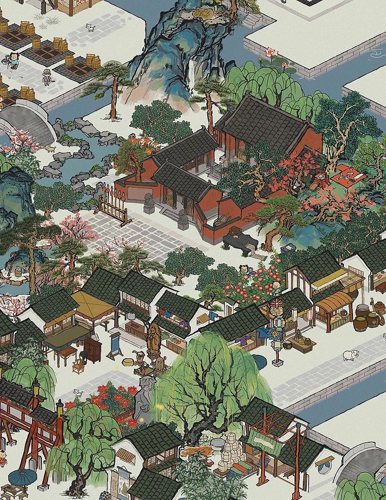 江南百景图怎么去新城市