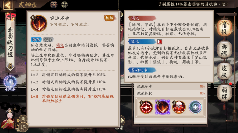 阴阳师赤影妖刀姬值得培养吗