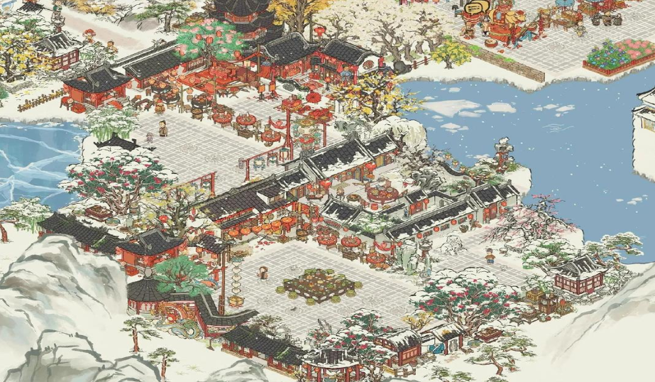 江南百景图找布料怎么找