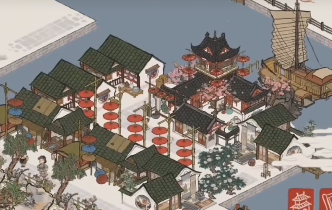 江南百景图商栈怎么玩