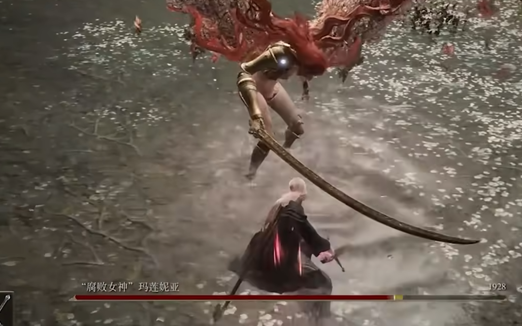 艾尔登法环武士怎么打女武神