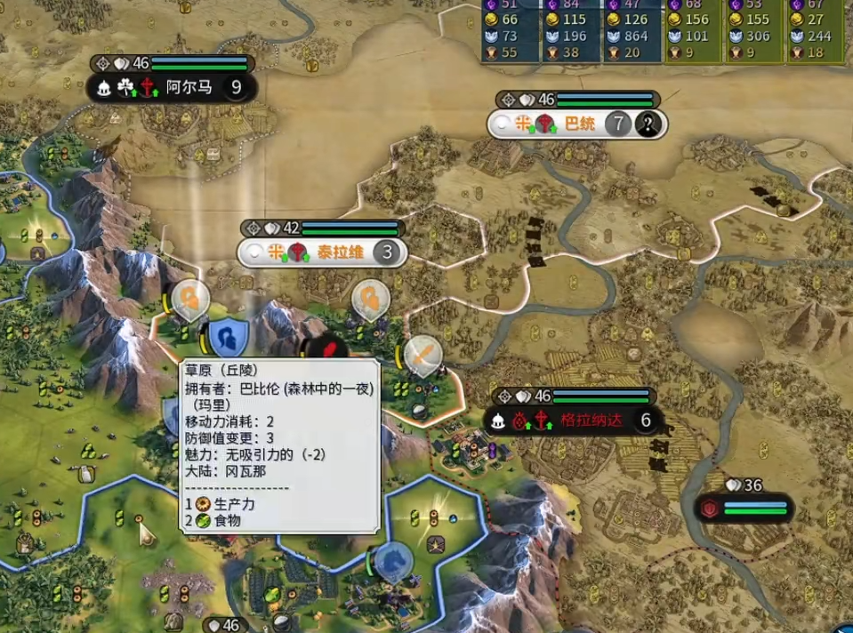 文明6农场建在哪里