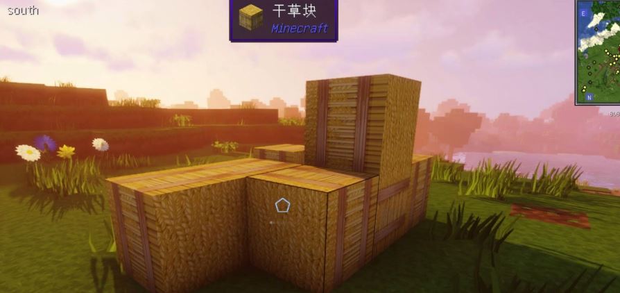 我的世界干草捆怎么制作