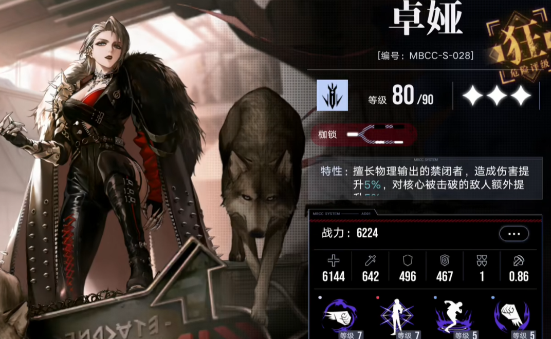 无期迷途兰利卓娅哪个 无期迷途兰利卓娅哪个