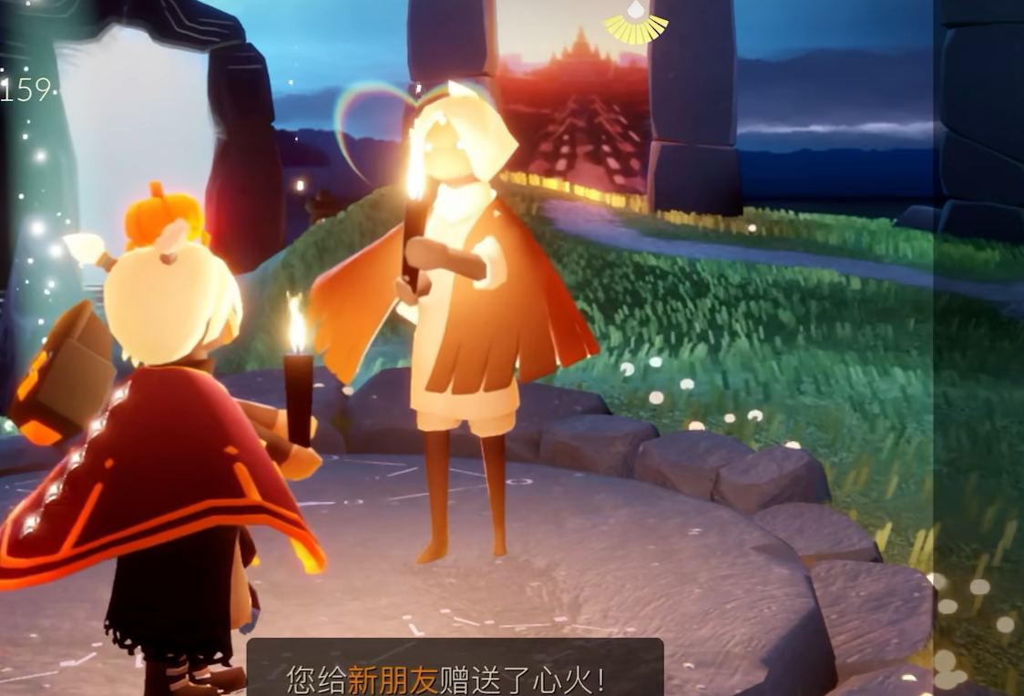 光遇心火灭自己如何复火