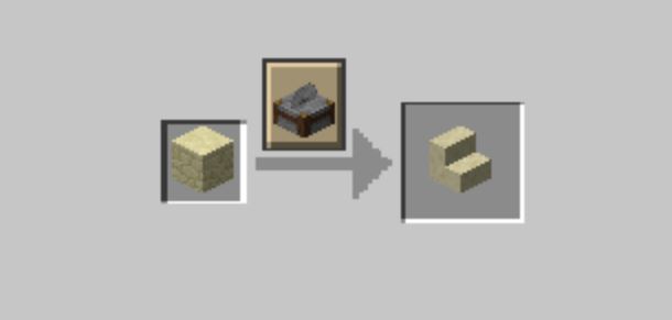我的世界平滑砂岩楼梯怎么制作