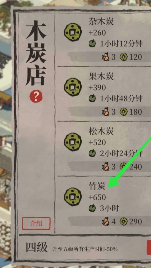 江南百景图木炭店赚钱吗