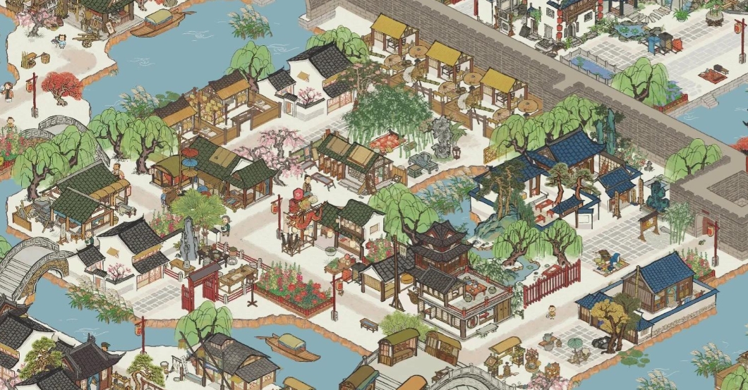 江南百景图湖怎么放 江南百景图湖怎么放