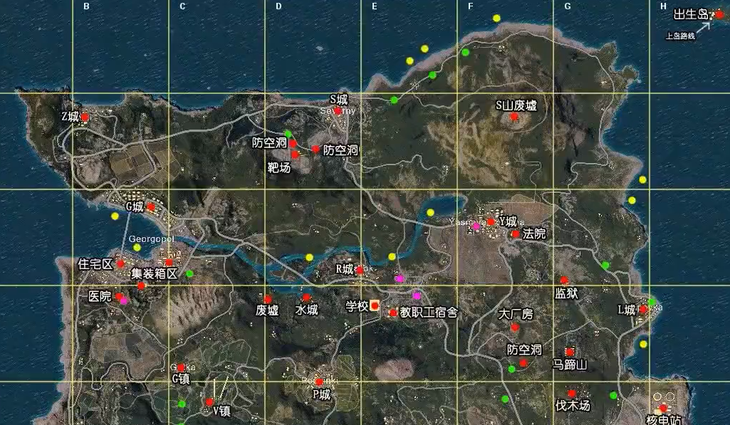 绝地求生大逃杀靶场在哪 绝地求生大逃杀靶场在哪